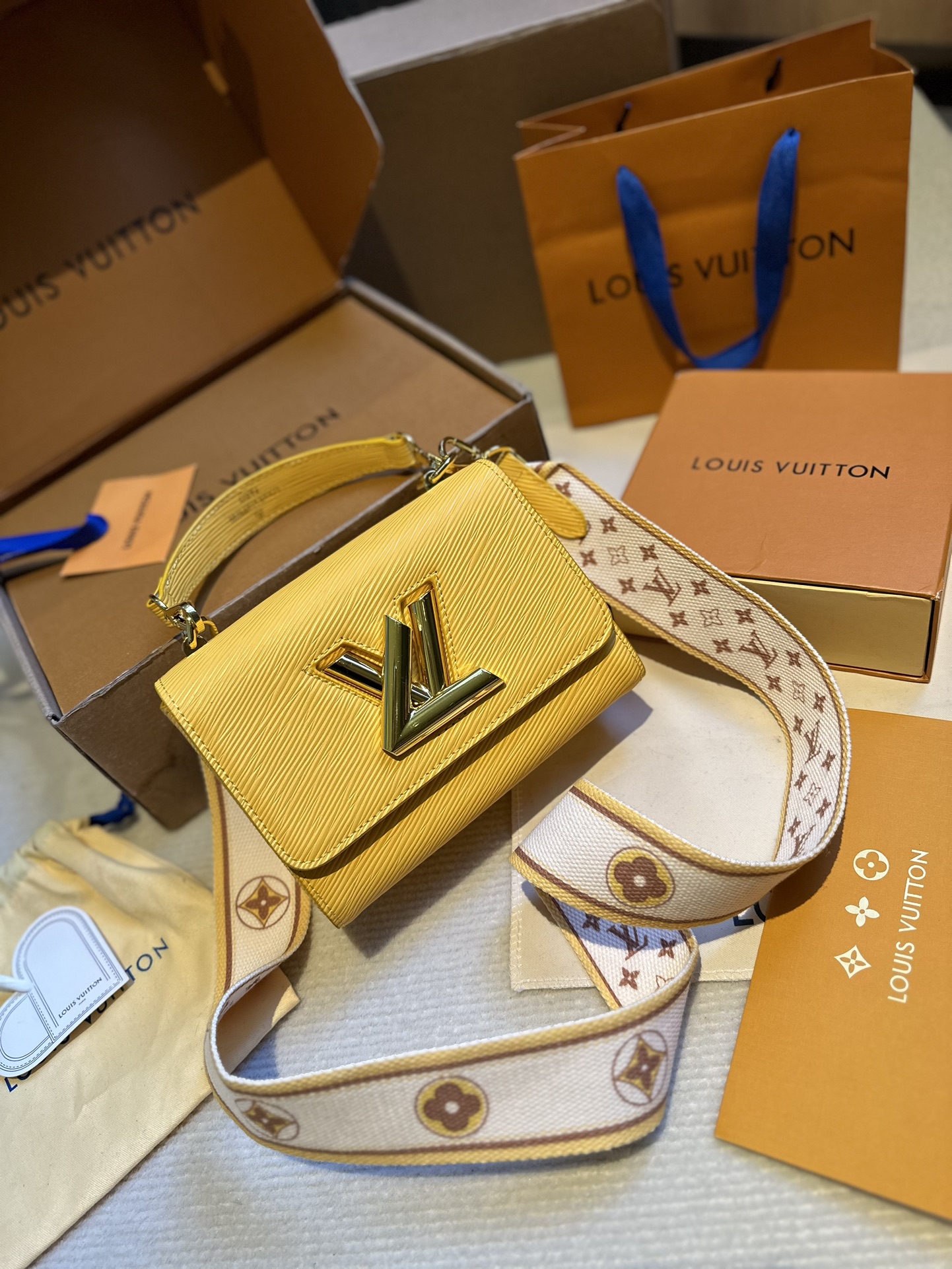 Louis Vuitton Bags Handbags Denim Chains