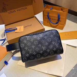 Louis Vuitton Cosmetic Bags Women Men PVC Fashion
