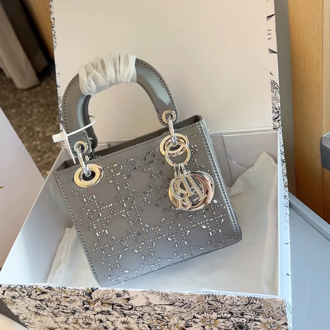 Dior Lady Bolsos de mano Bolsos cruzados y bandoleras Seda