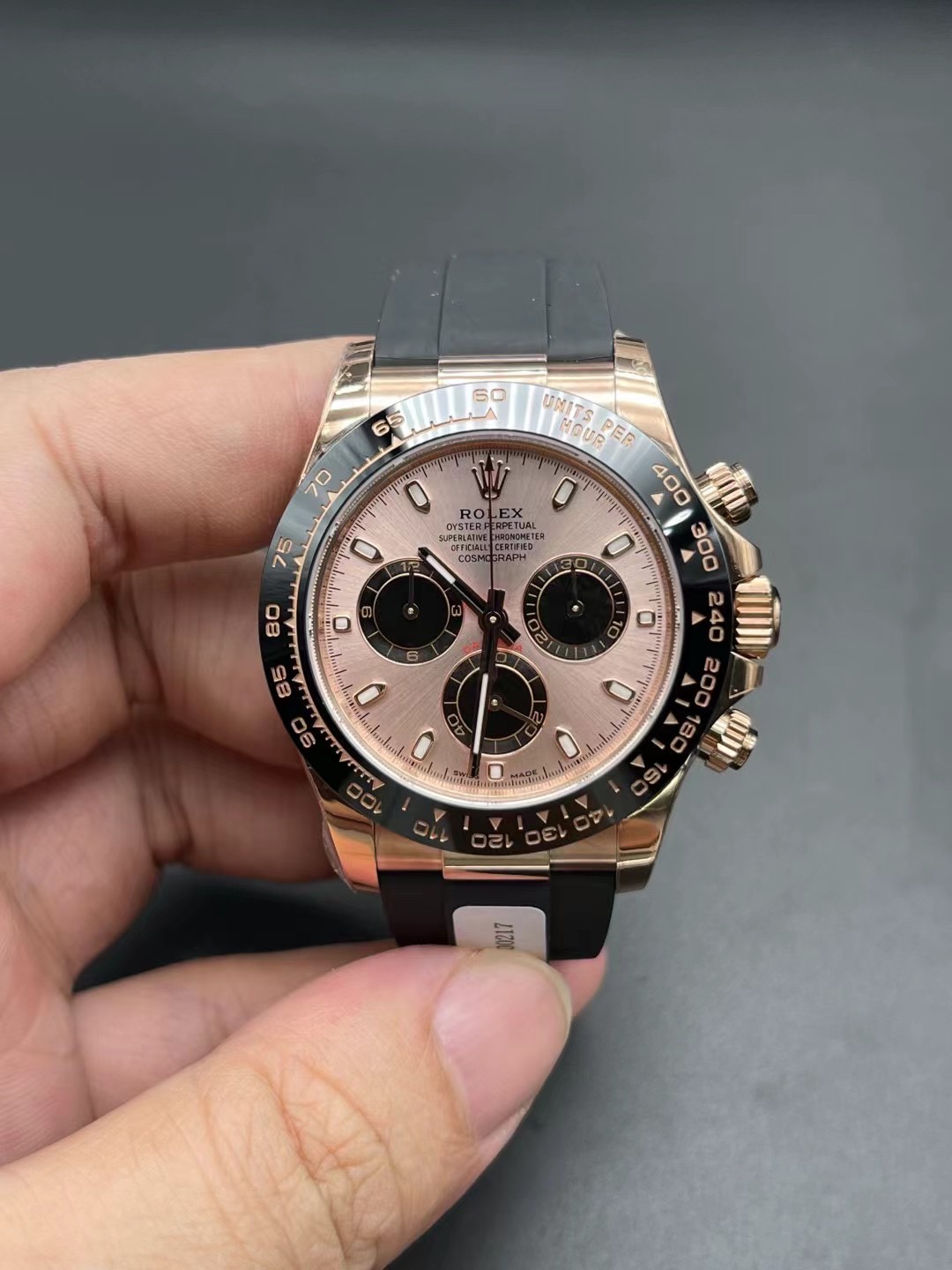 bt rolex serie daytona 40 mm bañado en oro