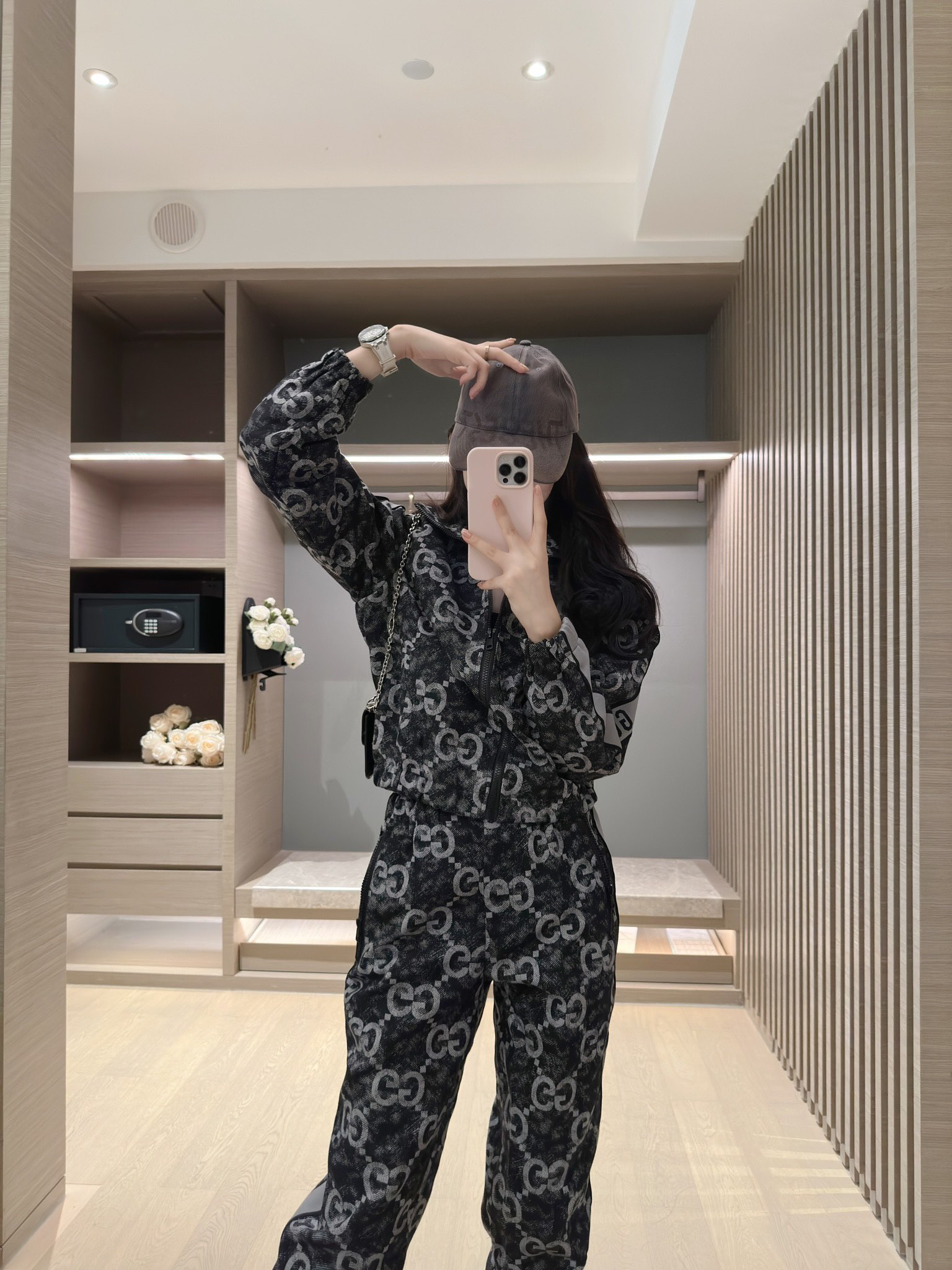Gucci Women's Jacquard Tracksuit Set - New 2025 Fall/Winter Collection