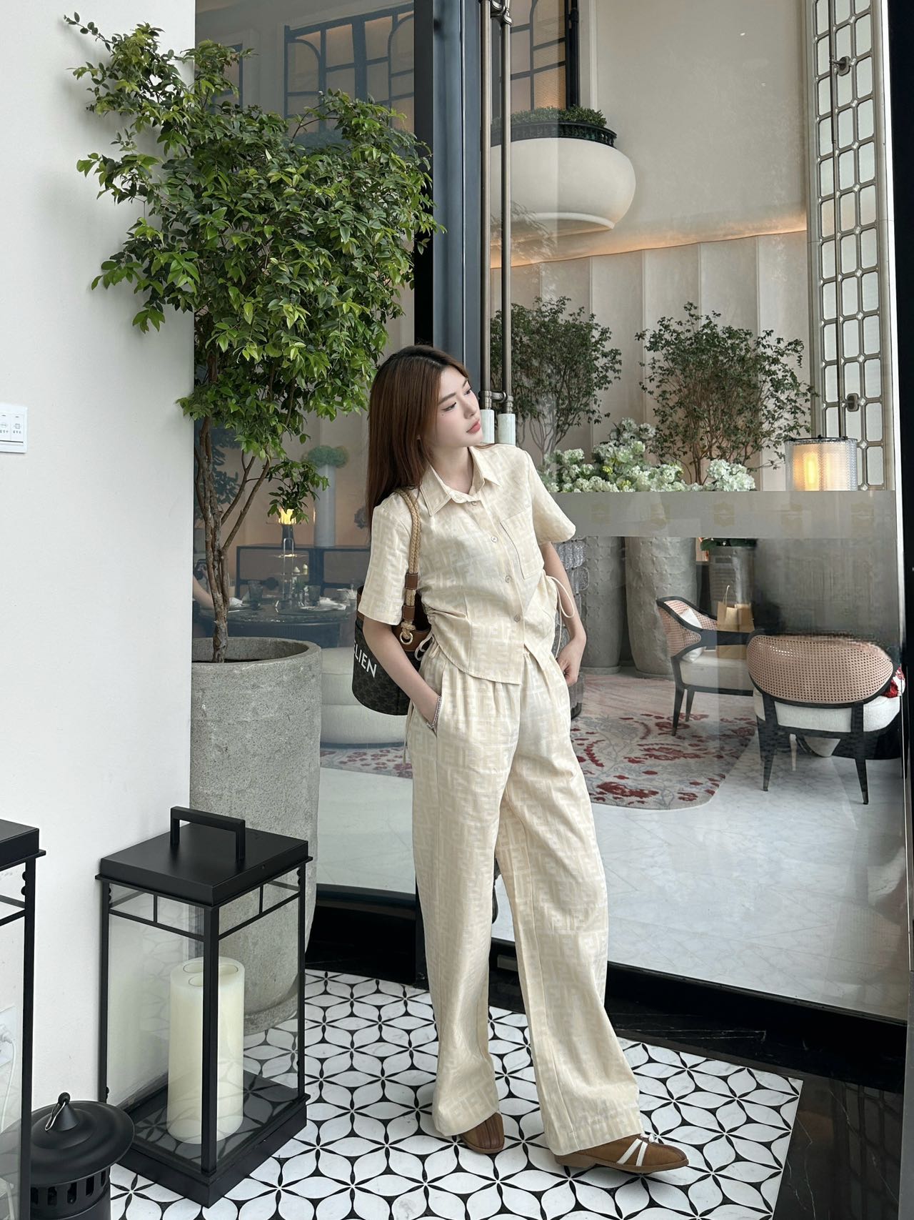 Fendi Women's Co-ord Set: Classic, Chic, and Effortlessly Stylish 7 i1746964831586 6096 0 6