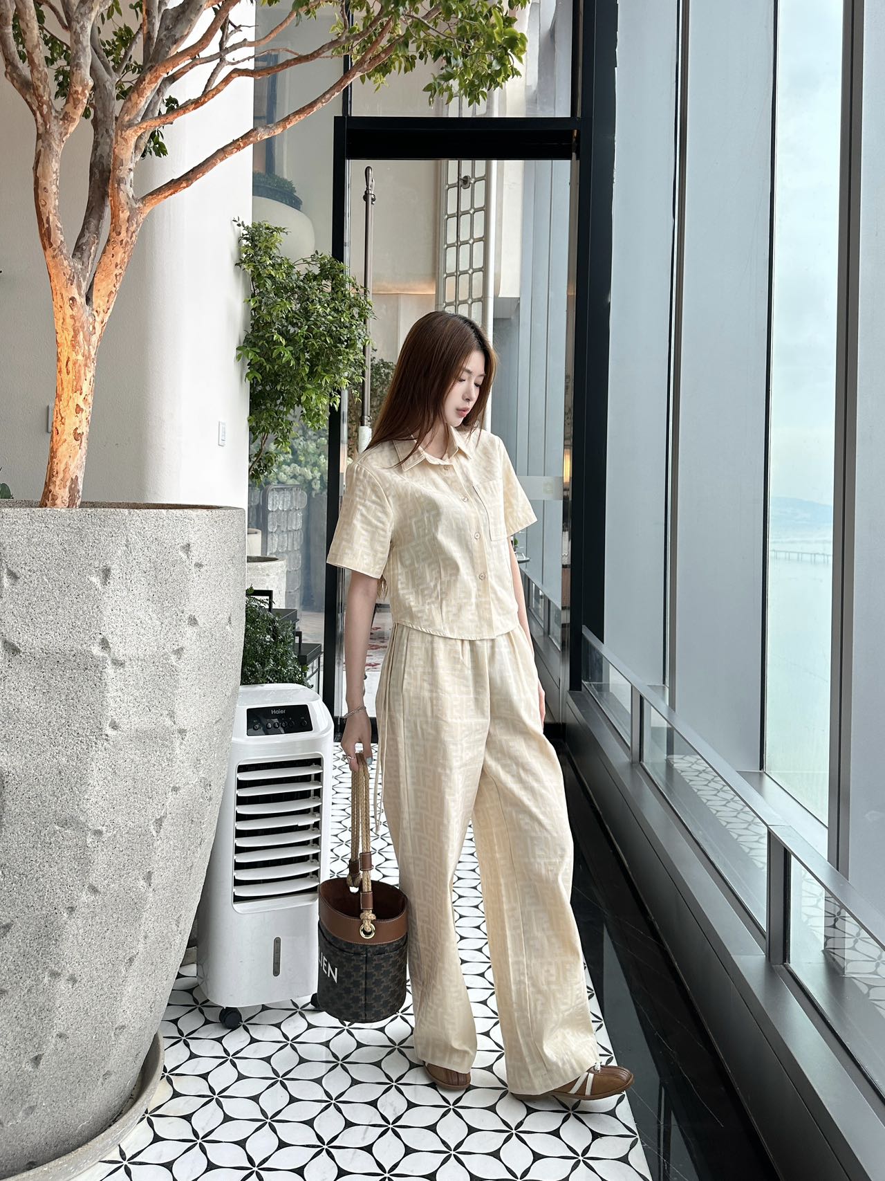 Fendi Women's Co-ord Set: Classic, Chic, and Effortlessly Stylish 5 i1746964832777 3246 0 4