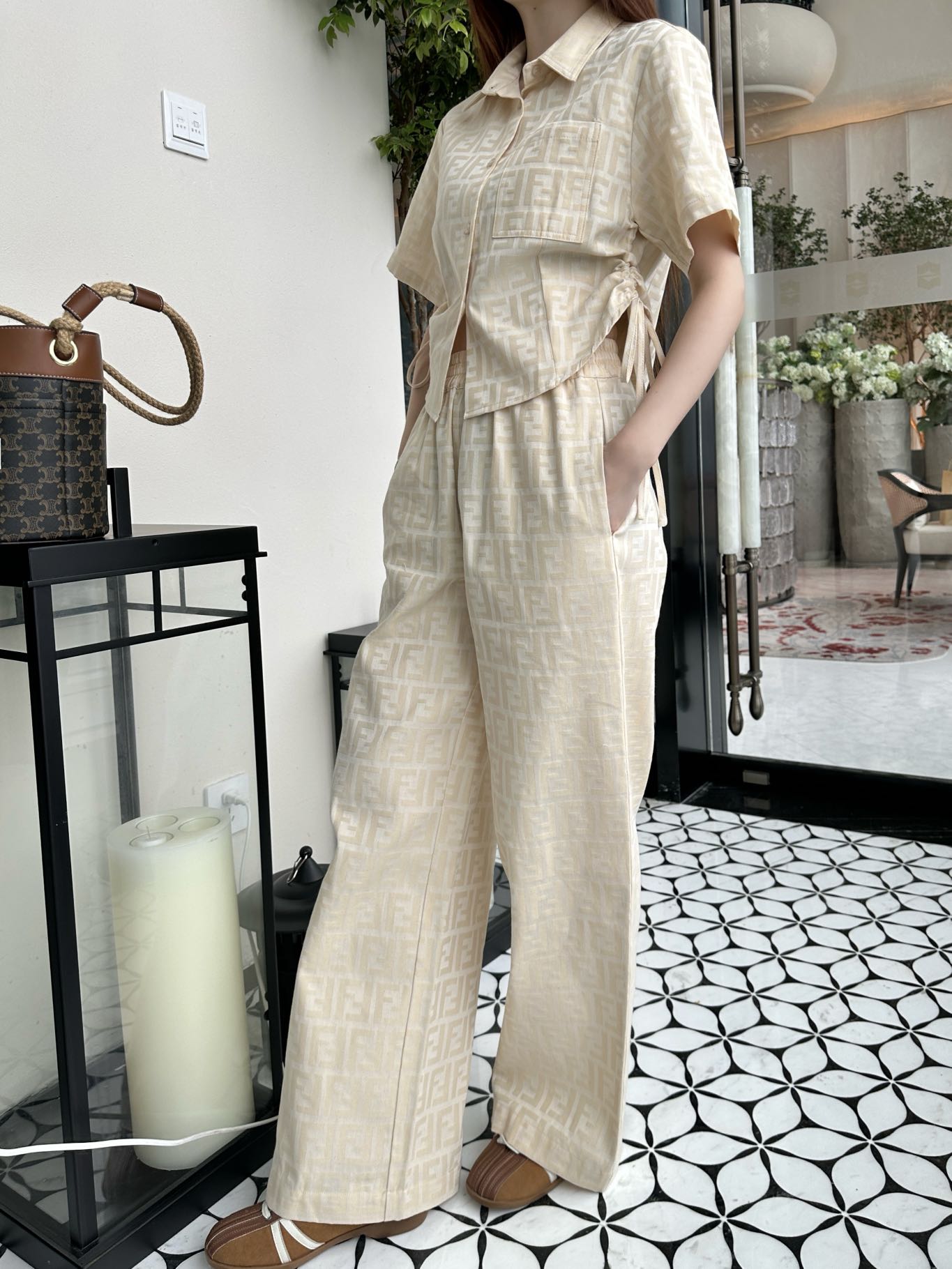 Fendi Women's Co-ord Set: Classic, Chic, and Effortlessly Stylish 9 i1746964832778 1370 0 8