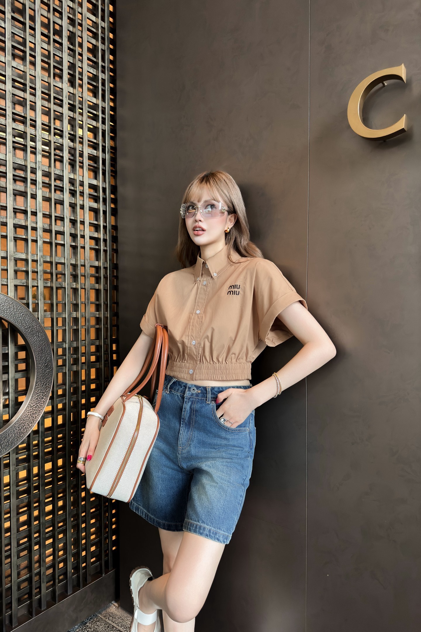 Miu Miu Cropped Shirt: Stylish, Comfortable, and Versatile 2024 Collection