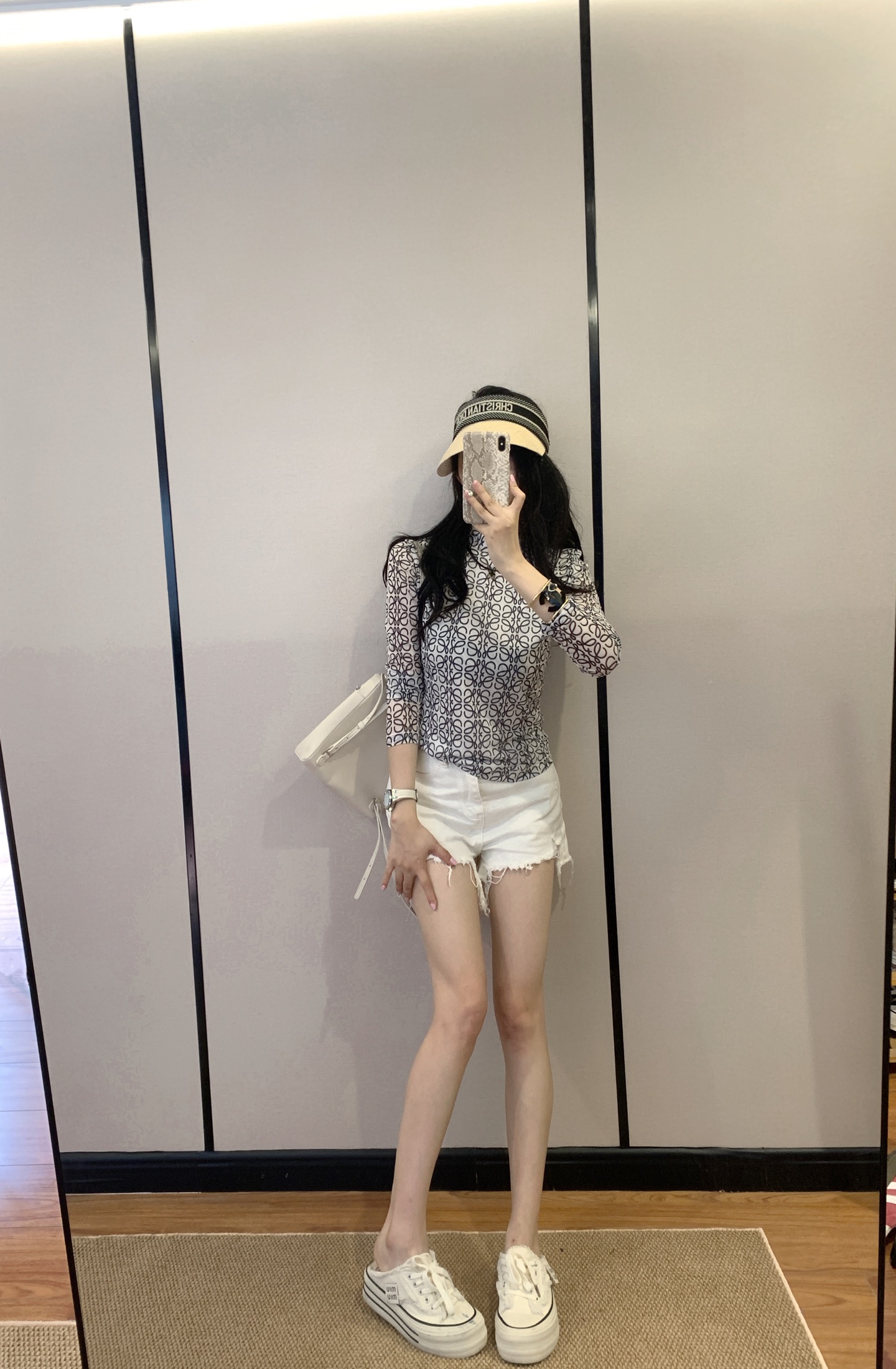 Loewe Women's Mesh T-Shirt - Unique Design, Comfortable Fit, Various Sizes