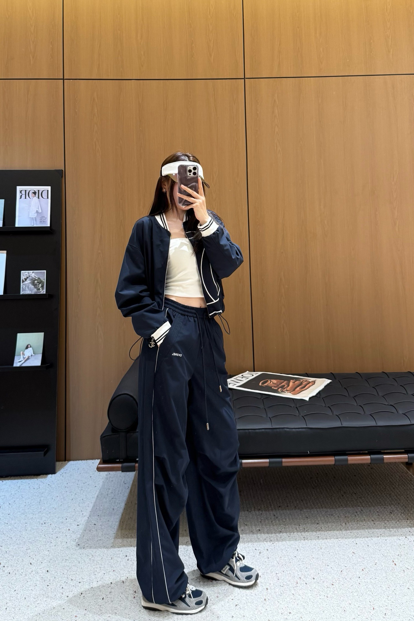 Chanel Inspired Two-Piece Set: Embroidered Jacket & High-Waisted Pants 2 i1756048840818 131 0 1