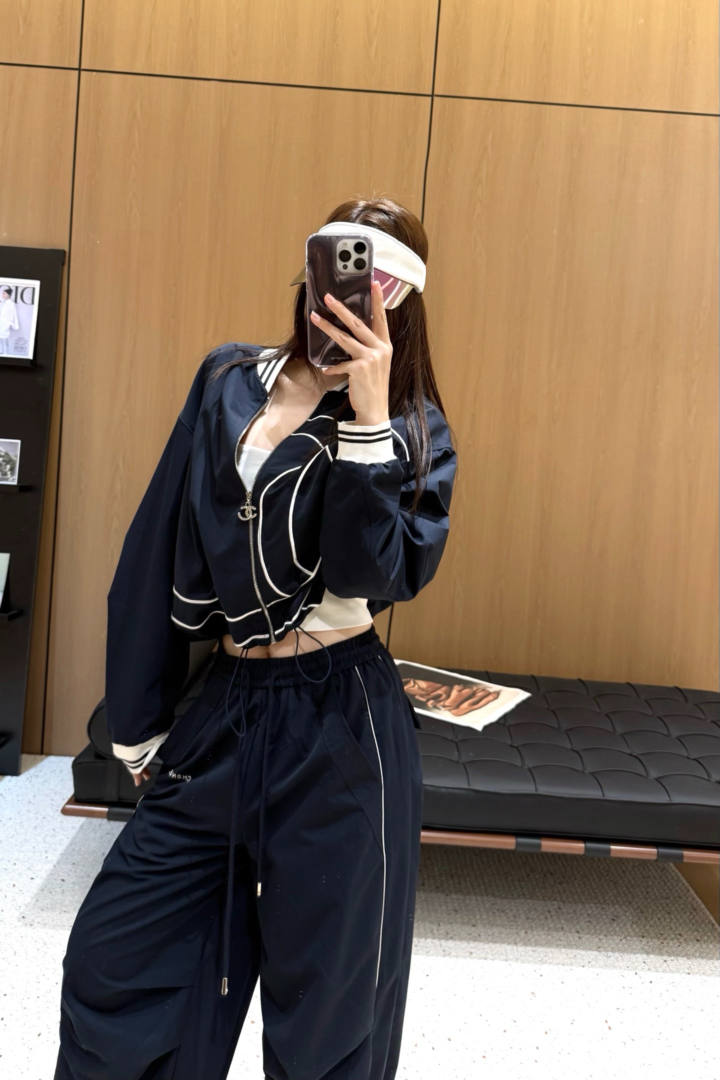 Chanel Inspired Two-Piece Set: Embroidered Jacket & High-Waisted Pants 1 i1756048844132 6963 0 0