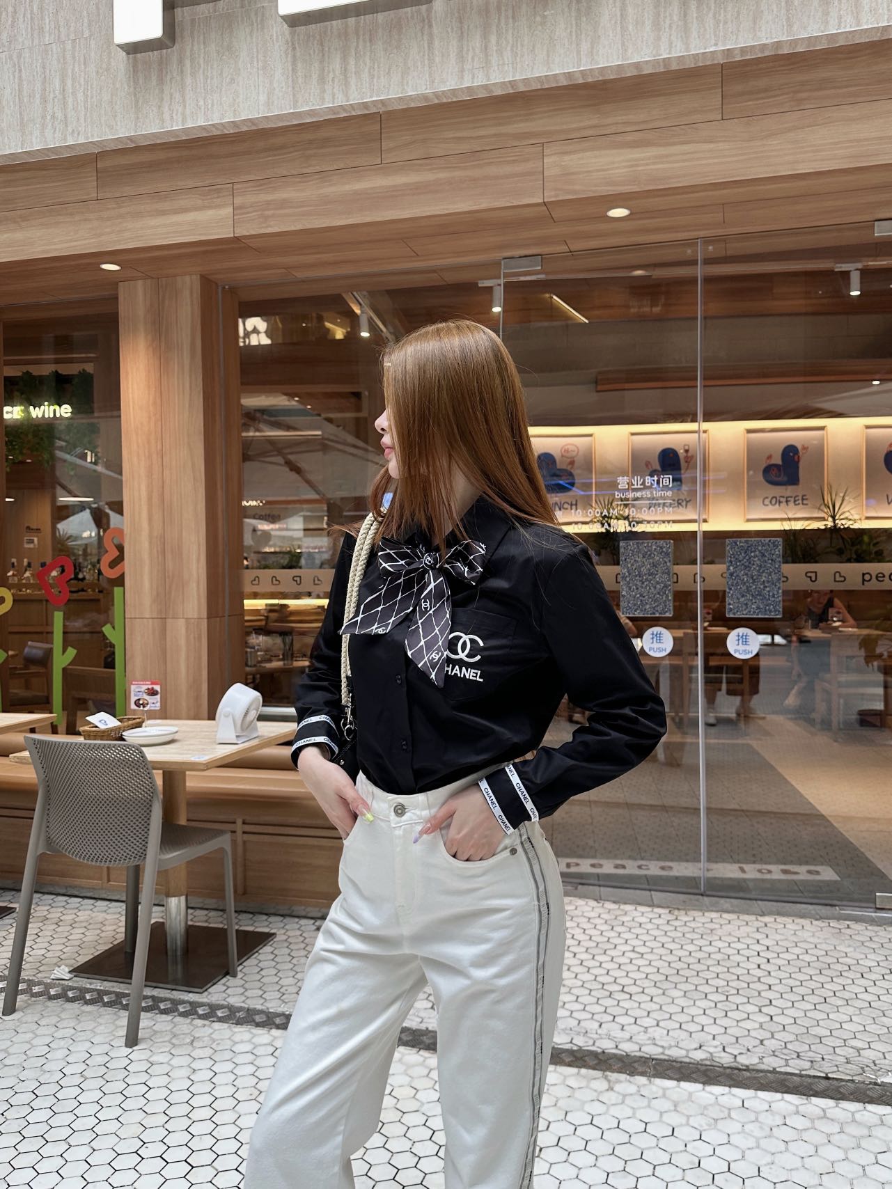 Chanel 2025FW Trendy Blouse Classic Style with Scarf - Must-Have Item 4 i1757516935180 3475 0 3