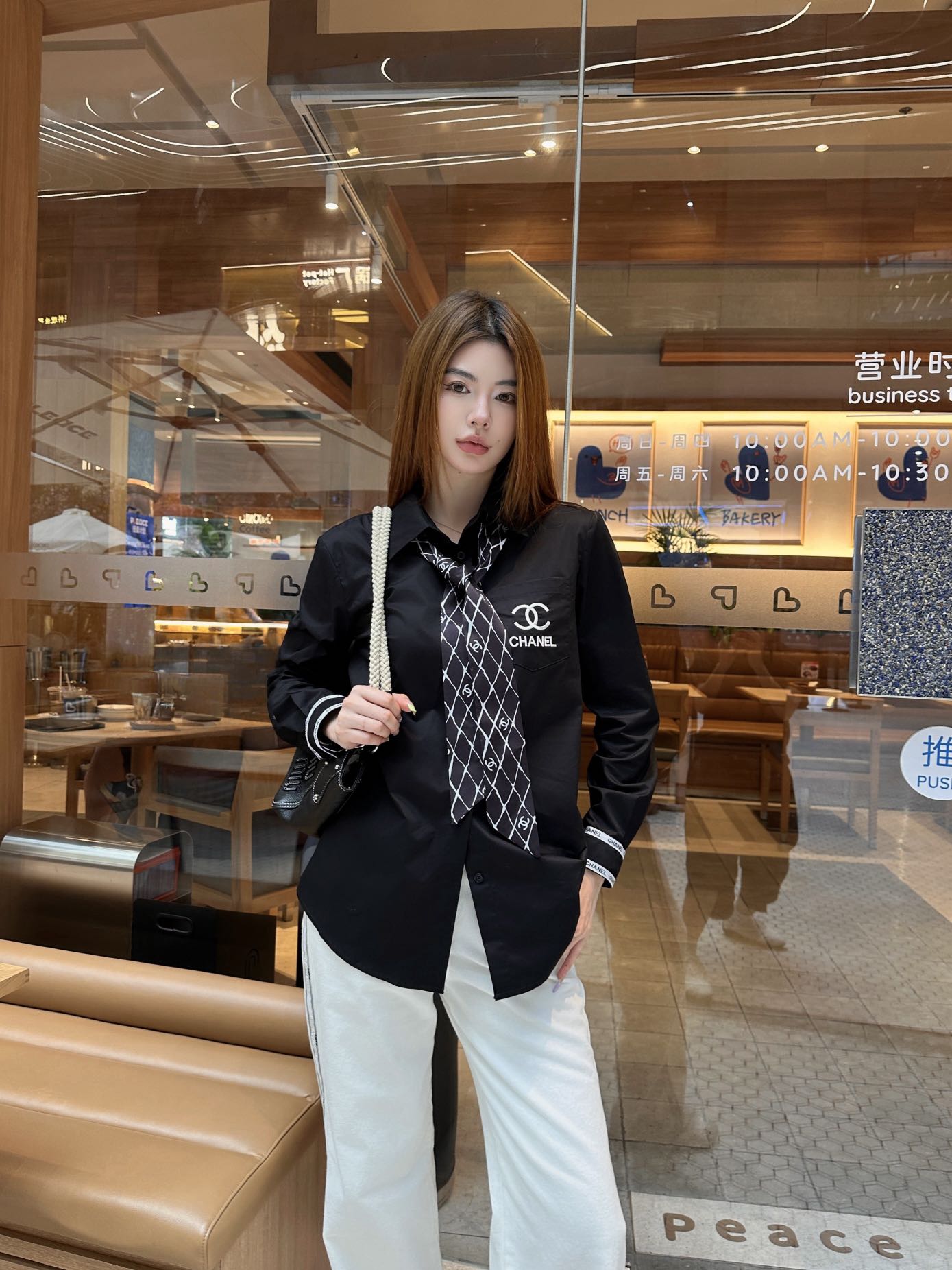 Chanel 2025FW Trendy Blouse Classic Style with Scarf - Must-Have Item 2 i1757516935180 3997 0 1