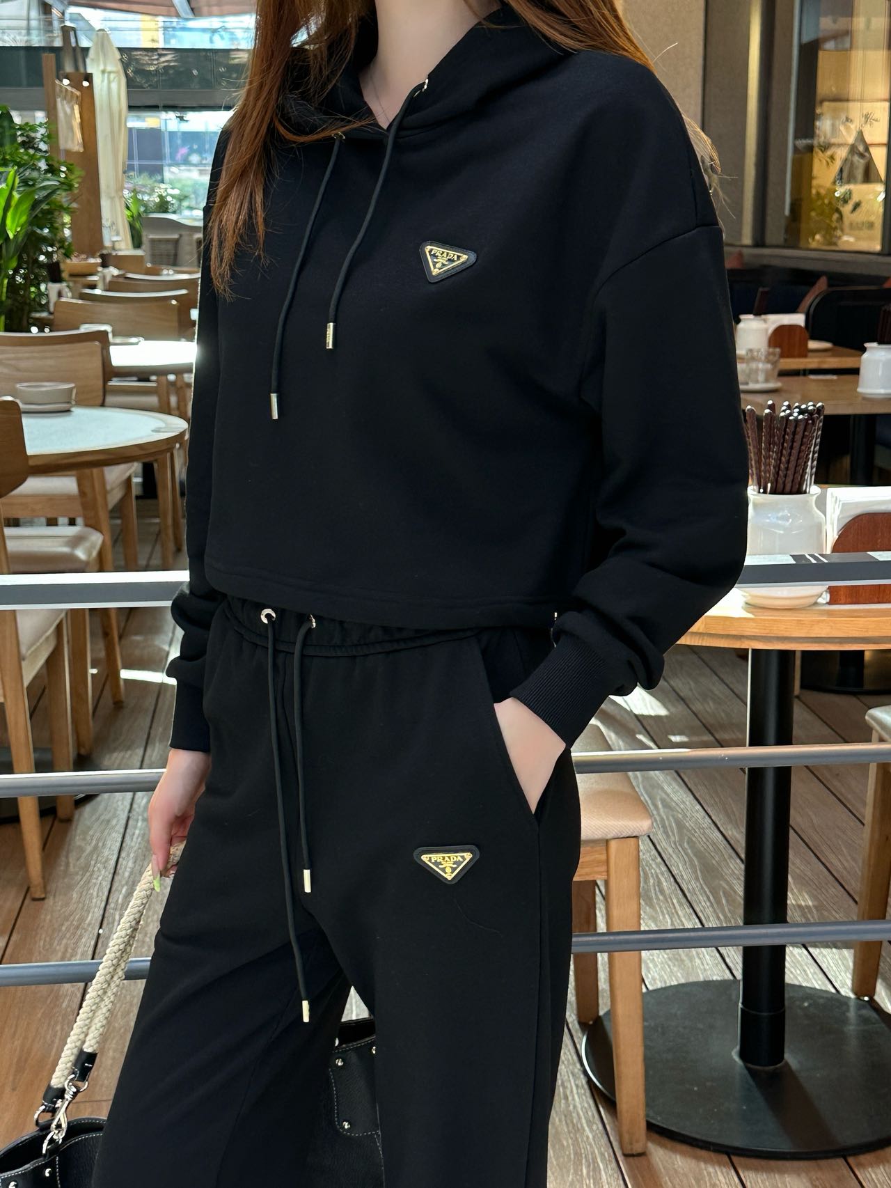 Prada 2025FW Lightweight Slimming Tracksuit - Elegant & Chic 4 i1759246525494 2468 0 3