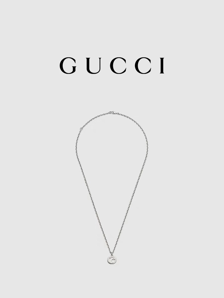 NO:113281,[New Style] GUCCI Gucci Interlocking Series Necklace, Jewelry Boutique, Gucci, Gucci, Necklace19860909[新款]GUCCI古驰Gucci Interlocking系列项链,饰品精品,gucci,gucci,necklace,Jewelry