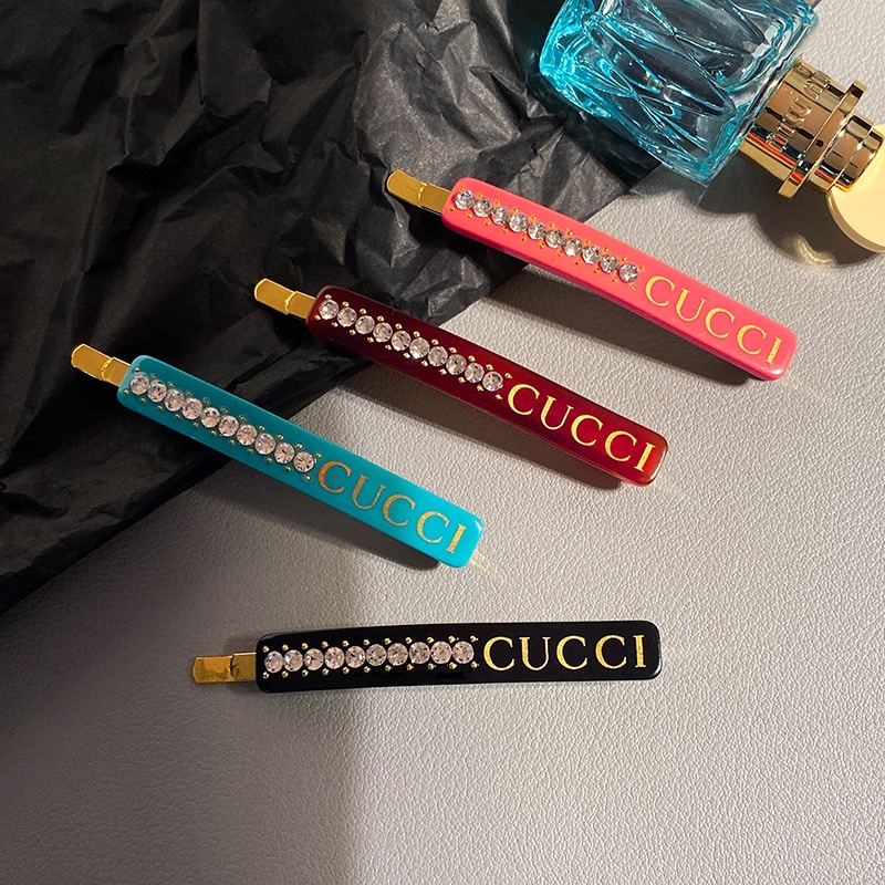 NO:111109,New G family rhinestone clip big brand hair clip women's hair accessories high luxury letters side clip side hair card, jewelry boutique, gucci, hairpins19860909新款G家水钻一字夹大牌发夹女发饰高奢字母边夹侧边碎发发卡,饰品精品,gucci,hairpins,Jewelry