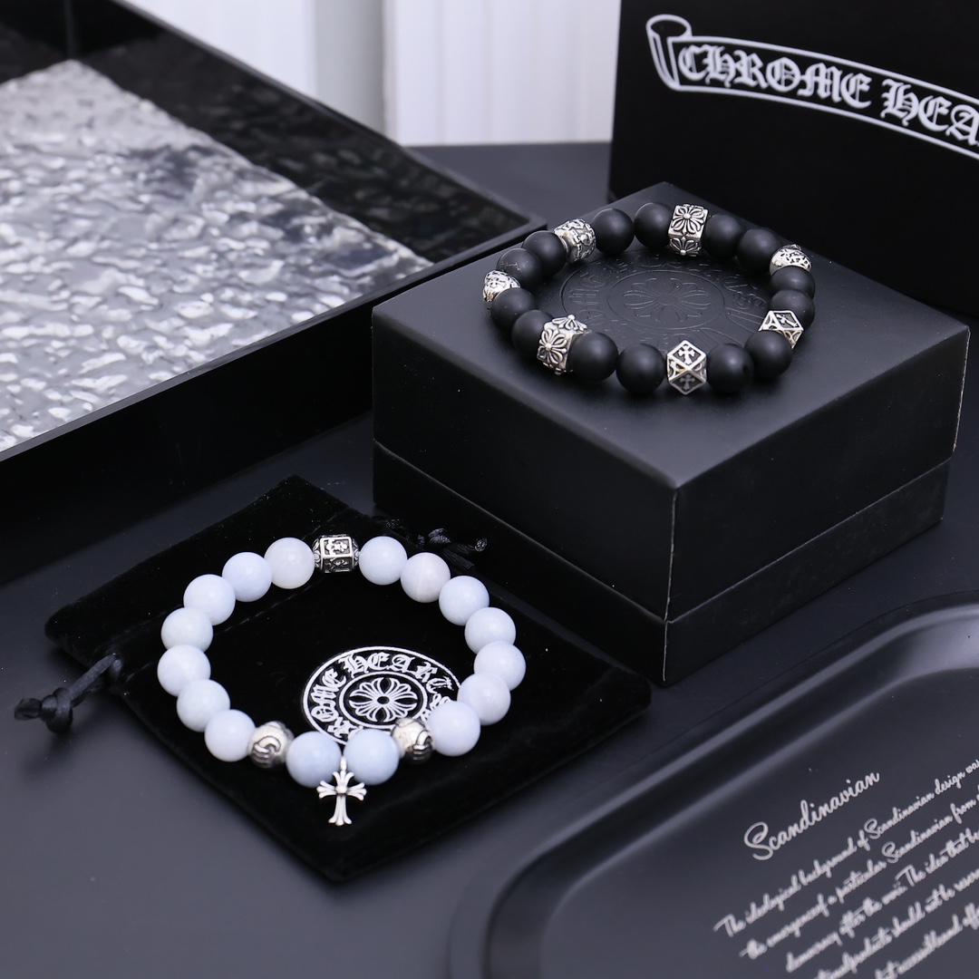 NO:108735,Too handsome and exciting the latest model Croxin, no explosion, factory direct sales, original one-to-one reproduction, Croxin retro bracelet, jewelry boutique, chrome hearts19860909太帅爆了最新款克罗心 不爆不发 厂家直销 原版一比一复刻 克罗心复古手串,饰品精品,chrome hearts,Jewelry