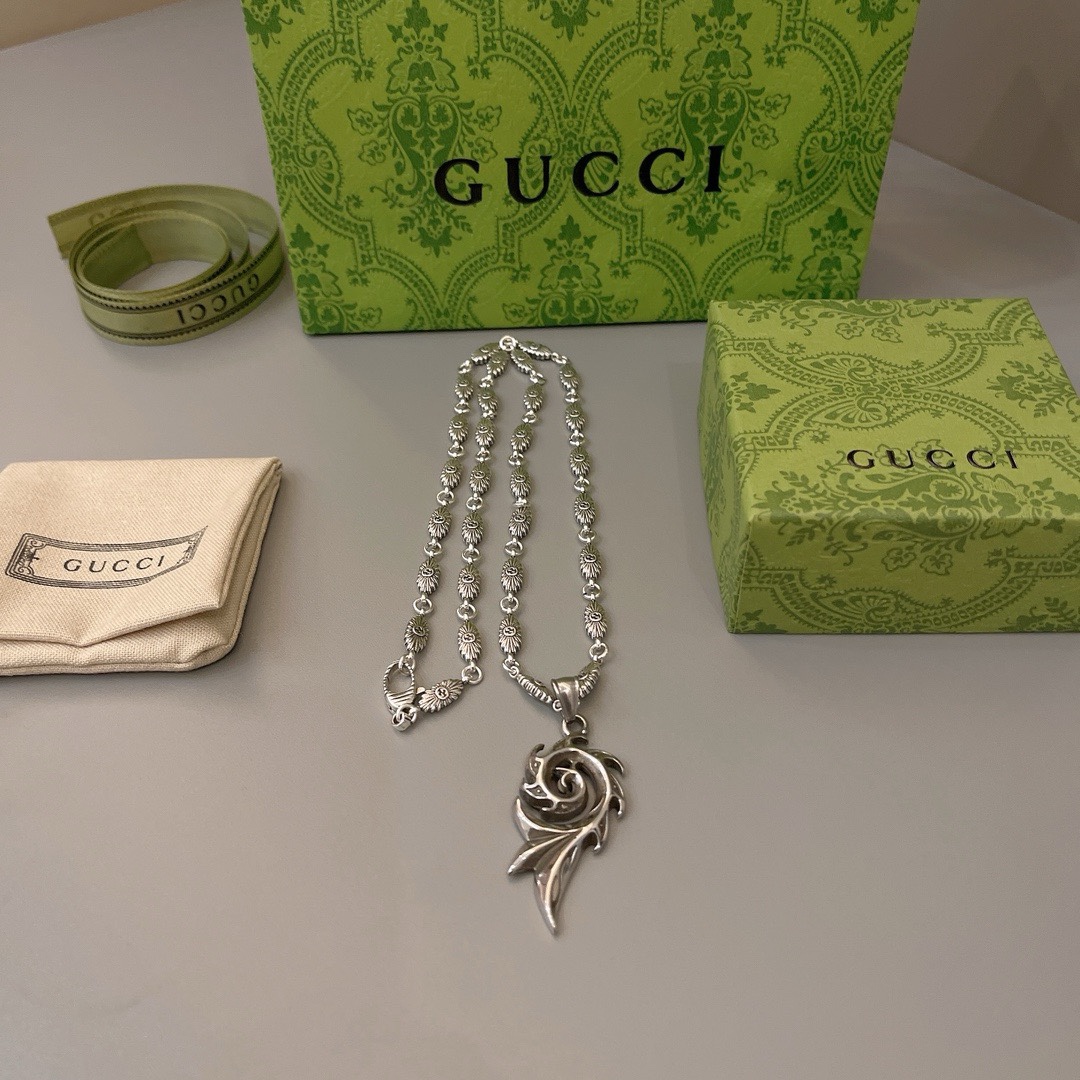 NO:114878,Gucci counter hits, direct sales price of manufacturers, original one to one replica, craftsmanship retro Gucci necklace, jewelry boutique, gucci, necklace19860909古驰专柜爆款 厂家直销价 原版一比一复刻 工艺复古 古 驰项链,饰品精品,gucci,necklace,Jewelry