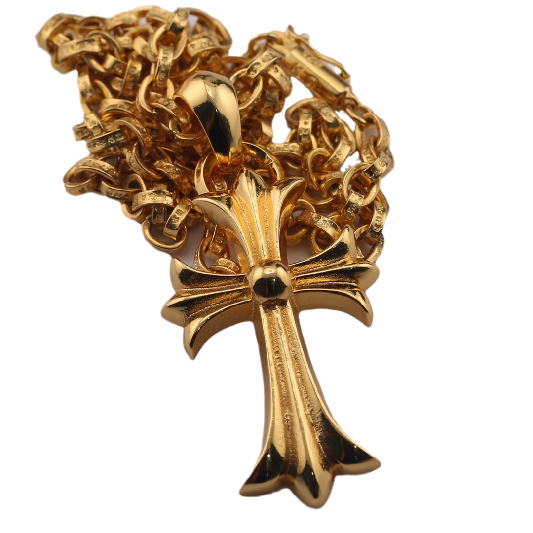 Vintage Gold-Tone Horseshoe Bar Pendant Necklace - Comprehensive 5