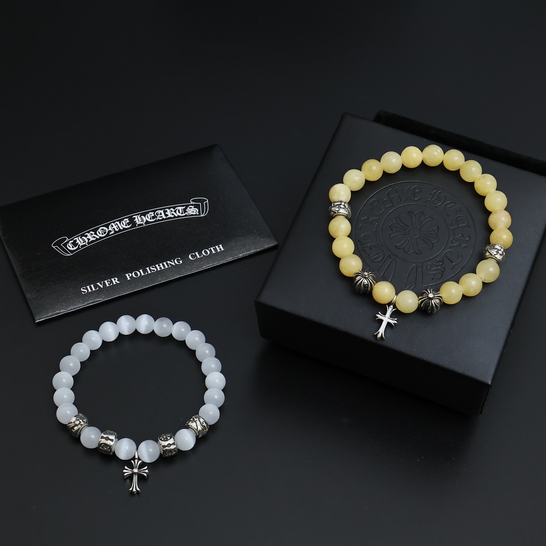 NO:104844,Too handsome and exciting the latest model Croxin, no explosion, factory direct sales, original one-to-one reproduction, Croxin retro bracelet, jewelry boutique, chrome hearts19860909太帅爆了最新款克罗心 不爆不发 厂家直销 原版一比一复刻 克罗心复古手串,饰品精品,chrome hearts,Jewelry