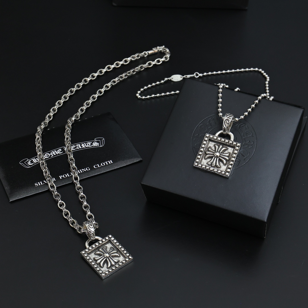 NO:641665,Letter chain 95 ball chain, so handsome, the latest Chrome Hearts, no explosions, factory direct sales, original one to one replica, Chrome Hearts retro necklace, fine jewelry, chrome hearts, necklace19860909字母链 95圆珠链 太帅爆了最新款克罗心 不爆不发 厂家直销 原版一比一复刻 克罗心复古项链,饰品精品,chrome hearts,necklace,Jewelry