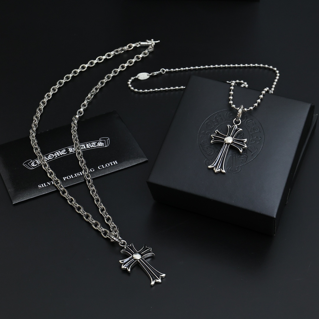 NO:583036,Letter chain 95 ball chain, so handsome, the latest Chrome Hearts, no explosions, factory direct sales, original one to one replica, Chrome Hearts retro necklace, fine jewelry, chrome hearts, necklace19860909字母链 95圆珠链 太帅爆了最新款克罗心 不爆不发 厂家直销 原版一比一复刻 克罗心复古项链,饰品精品,chrome hearts,necklace,Jewelry