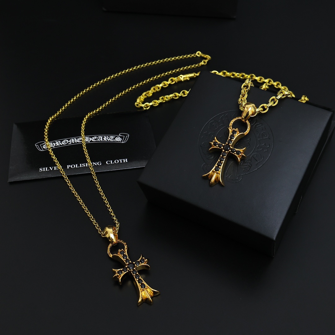 NO:109633,Letter chain, round bead chain, too handsome, the latest model of Croxin, no explosion, factory direct sales, original one-to-one reproduction, Croxin retro necklace, jewelry boutique, chrome hearts, necklace19860909字母链 圆珠链 太帅爆了最新款克罗心 不爆不发 厂家直销 原版一比一复刻 克罗心复古项链,饰品精品,chrome hearts,necklace,Jewelry