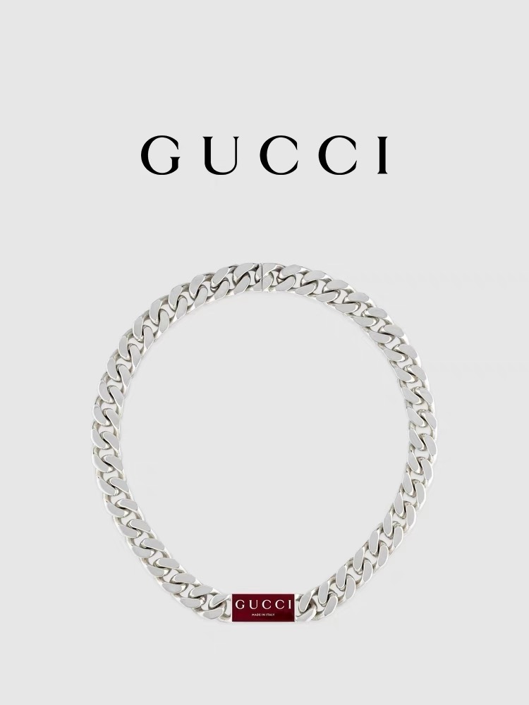 NO:112426,[Gift] GUCCI Gucci Trademark series enamel chain necklace, jewelry boutique, gucci, gucci, necklace19860909[礼物]GUCCI古驰Trademark系列珐琅链式项链,饰品精品,gucci,gucci,necklace,Jewelry