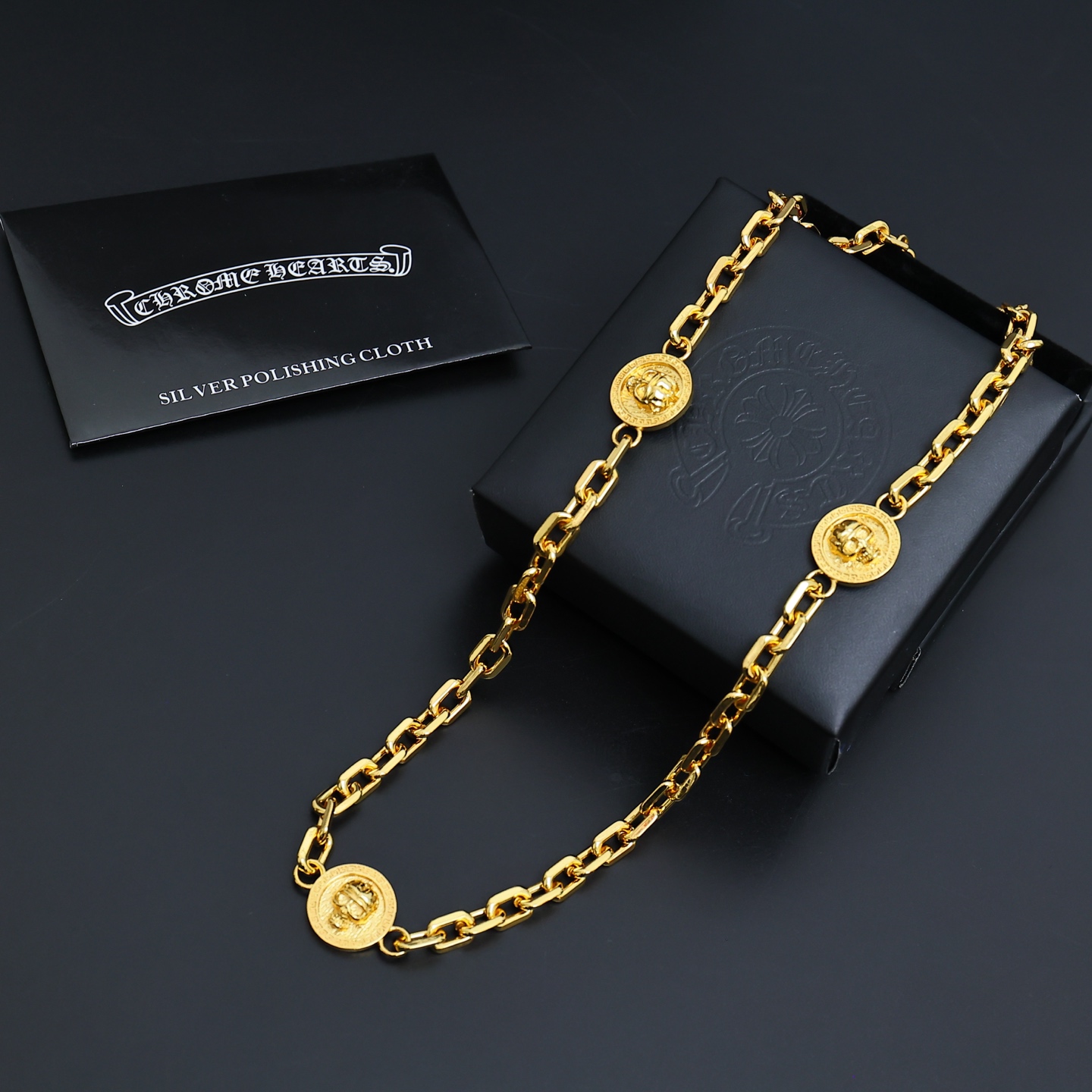 NO:108888,Too handsome and exciting the latest model Croxin, no explosion, factory direct sales, original one-to-one reproduction, Croxin gold, jewelry boutique, chrome hearts, gold19860909太帅爆了最新款克罗心 不爆不发 厂家直销 原版一比一复刻 克罗心黄金色,饰品精品,chrome hearts,gold,Jewelry