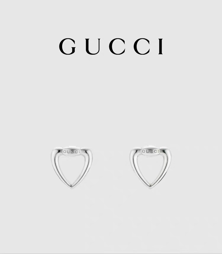 NO:108397,GUCCI Gucci Heart series earrings, jewelry boutique, gucci, gucci19860909GUCCI古驰Gucci Heart系列耳钉,饰品精品,gucci,gucci,Jewelry
