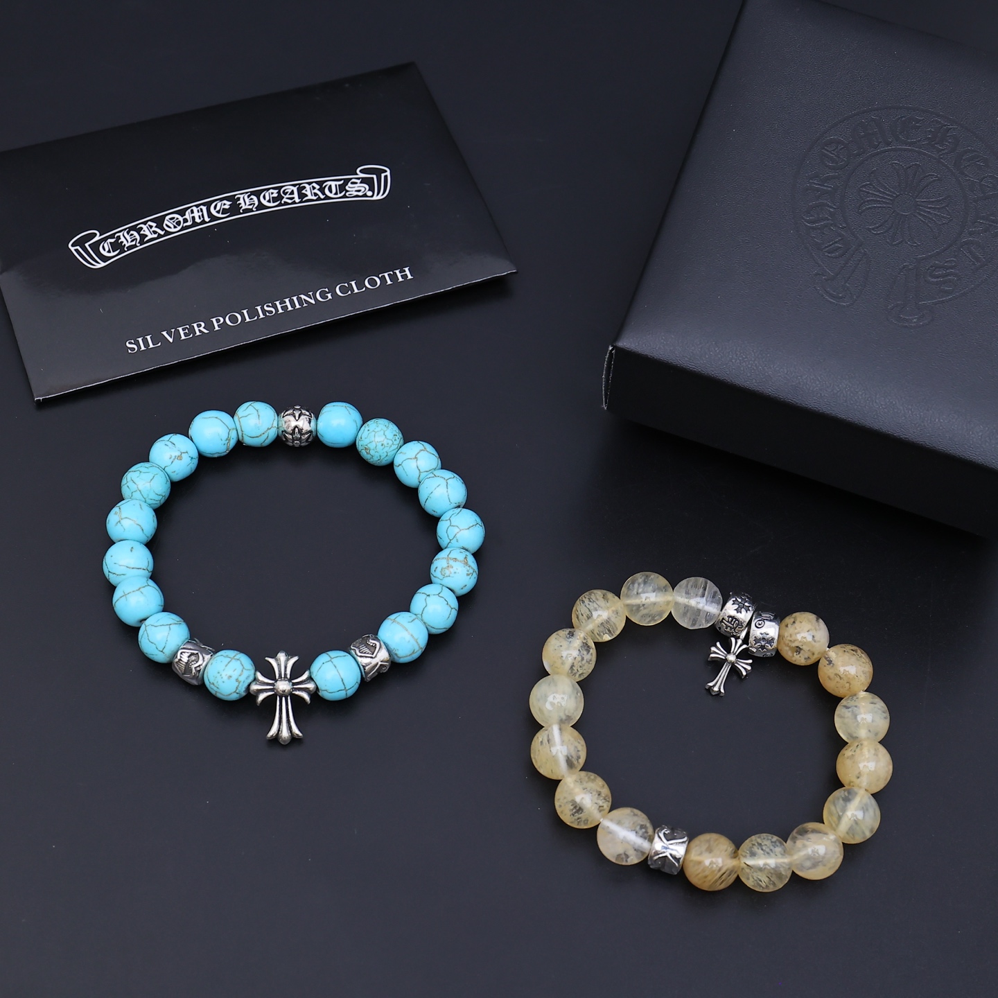 NO:379888,Valentine's Day Chinese Valentine's Day Ceremony is so cool. The latest model of Croxin is not explosive or released. Direct sales from the manufacturer. Original one-to-one reproduction. Croxin retro bracelets, jewelry boutiques, chrome hearts19860909情人节七夕之礼 太帅爆了最新款克罗心 不爆不发 厂家直销 原版一比一复刻 克罗心复古手串,饰品精品,chrome hearts,Jewelry