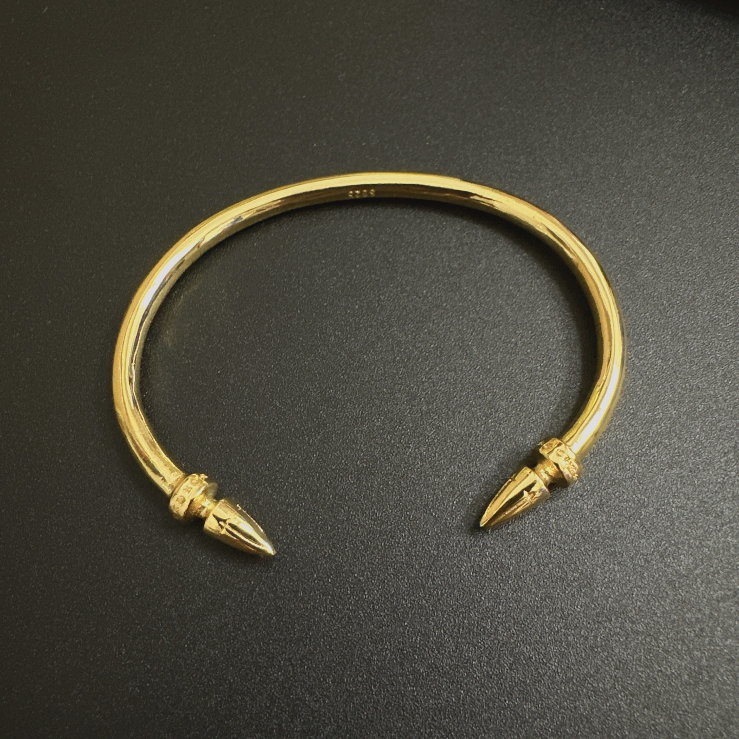 NO:380167,Croheart gold bracelet, jewelry boutique, chrome hearts, bracelet, gold19860909克罗心黄金色手镯,饰品精品,chrome hearts,bracelet,gold,Jewelry