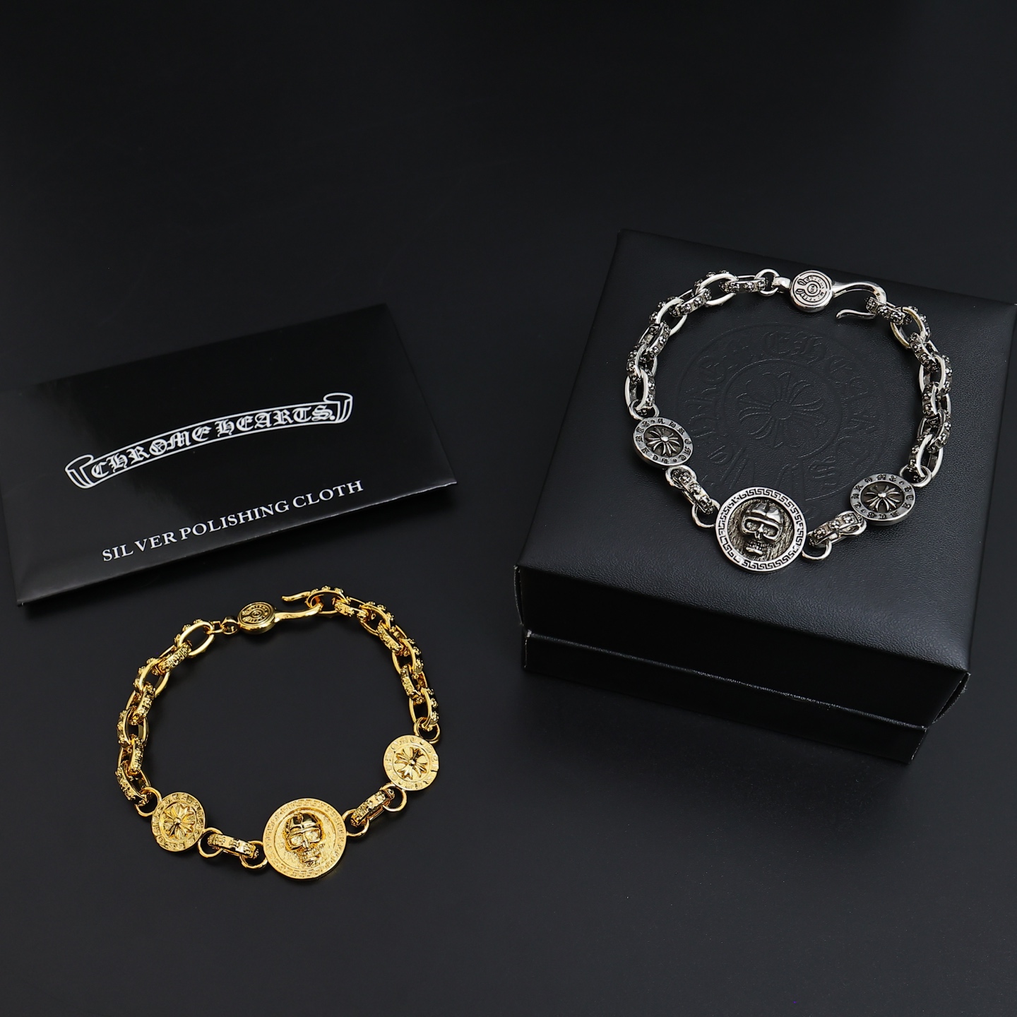 NO:381342,Too handsome and exciting the latest model Crocelet, no explosion, direct sales from the manufacturer, original one to one replica, Crocelet bracelet, jewelry boutique, chrome hearts, bracelet19860909太帅爆了最新款克罗心 不爆不发 厂家直销 原版一比一复刻 克罗心手链,饰品精品,chrome hearts,bracelet,Jewelry