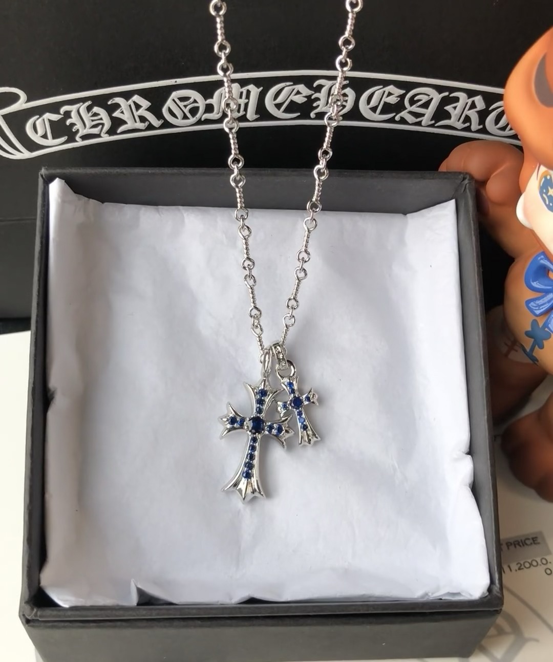 NO:381359,Too handsome and exciting the latest model Croxin, no explosion, factory direct sales, original one-to-one reproduction Croxin, jewelry boutique, chrome hearts19860909太帅爆了最新款克罗心 不爆不发 厂家直销 原版一比一复刻 克罗心,饰品精品,chrome hearts,Jewelry