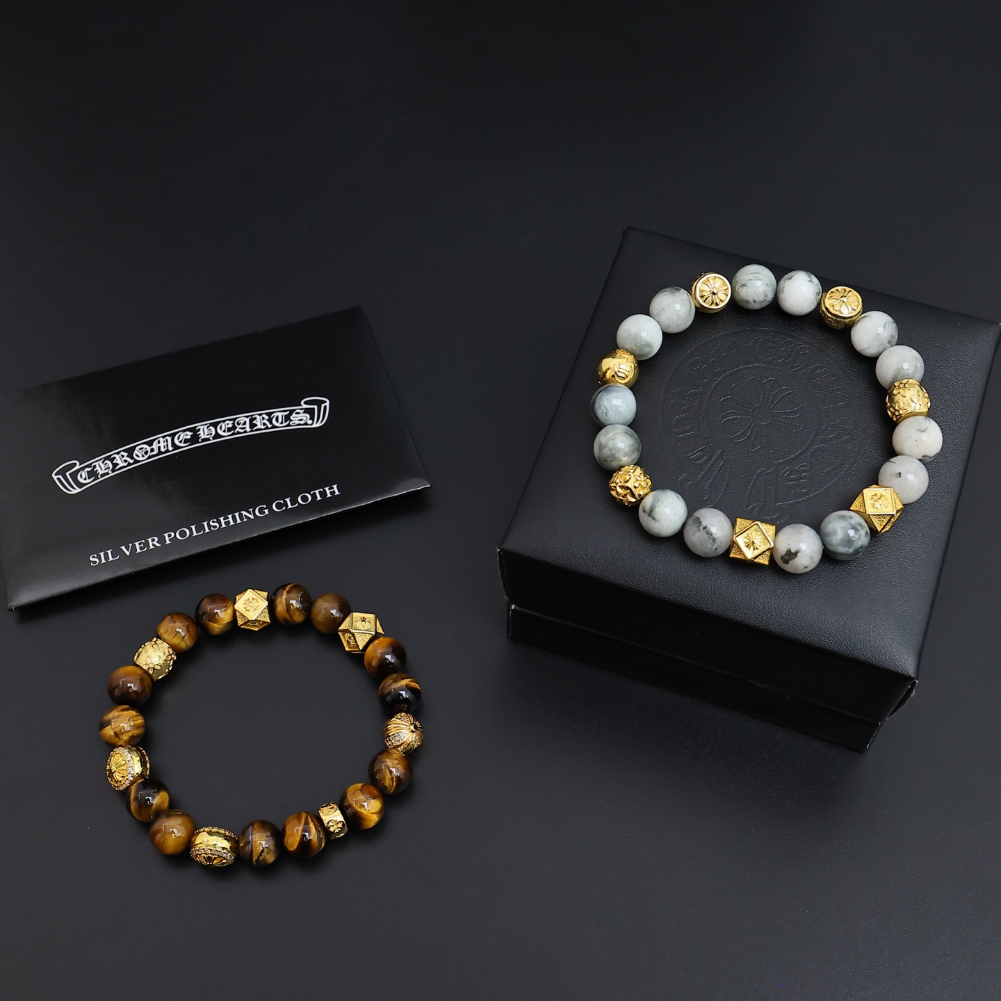 NO:380594,Too handsome and exciting the latest model Croxin, no explosion, factory direct sales, original one-to-one reproduction, Croxin retro bracelet, jewelry boutique, chrome hearts19860909太帅爆了最新款克罗心 不爆不发 厂家直销 原版一比一复刻 克罗心复古手串,饰品精品,chrome hearts,Jewelry