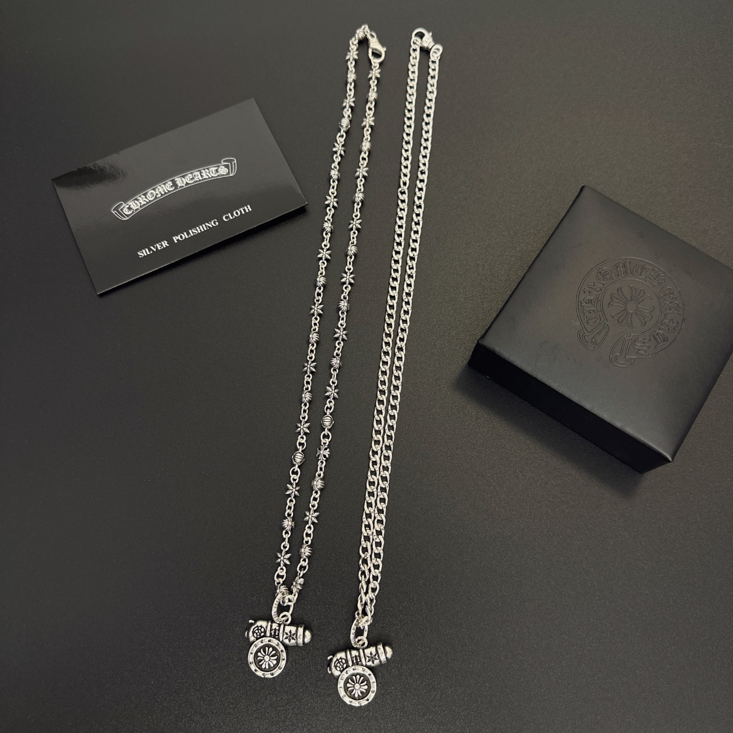 NO:380148,Too handsome and exciting the latest model Croxin, no explosion, factory direct sales, original one-to-one reproduction, Croxin retro necklace, jewelry boutique, chrome hearts, necklace19860909太帅爆了最新款克罗心 不爆不发 厂家直销 原版一比一复刻 克罗心复古项链,饰品精品,chrome hearts,necklace,Jewelry