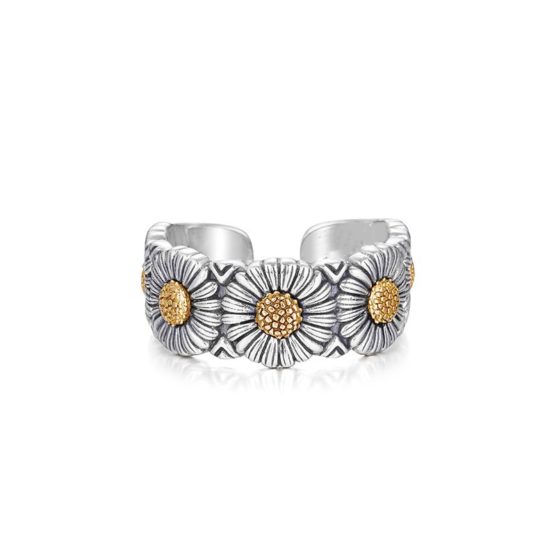 325-YEAR-OLD SILVER DAISIES RING - 图片 6
