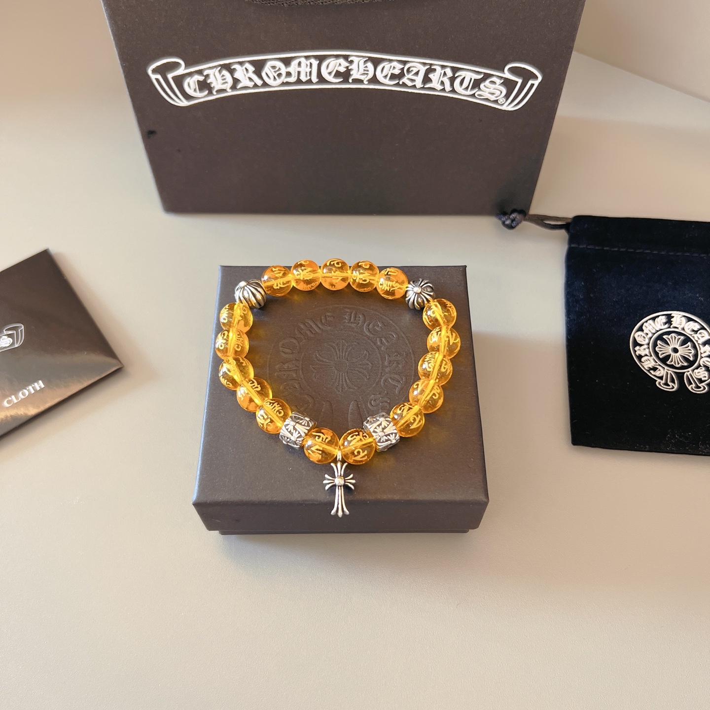 NO:381573,Too handsome and exciting the latest model Croxin, no explosion, factory direct sales, original one-to-one reproduction, Croxin bracelet, jewelry boutique, chrome hearts19860909太帅爆了最新款克罗心 不爆不发 厂家直销 原版一比一复刻 克罗心手串,饰品精品,chrome hearts,Jewelry