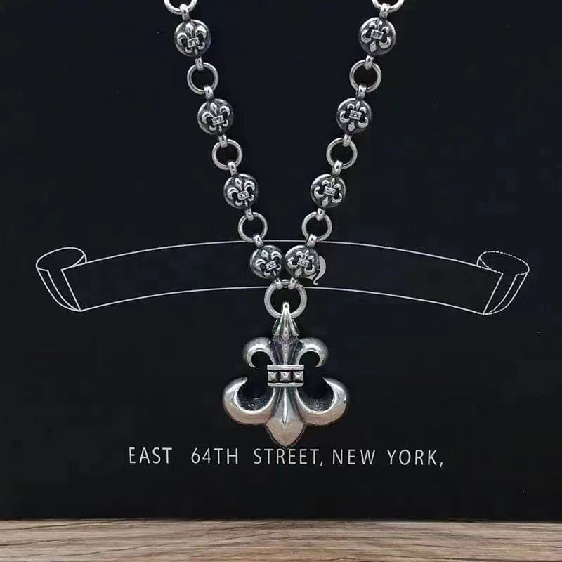 Chrome Hearts 欧美十字链项链男女款锁骨链
