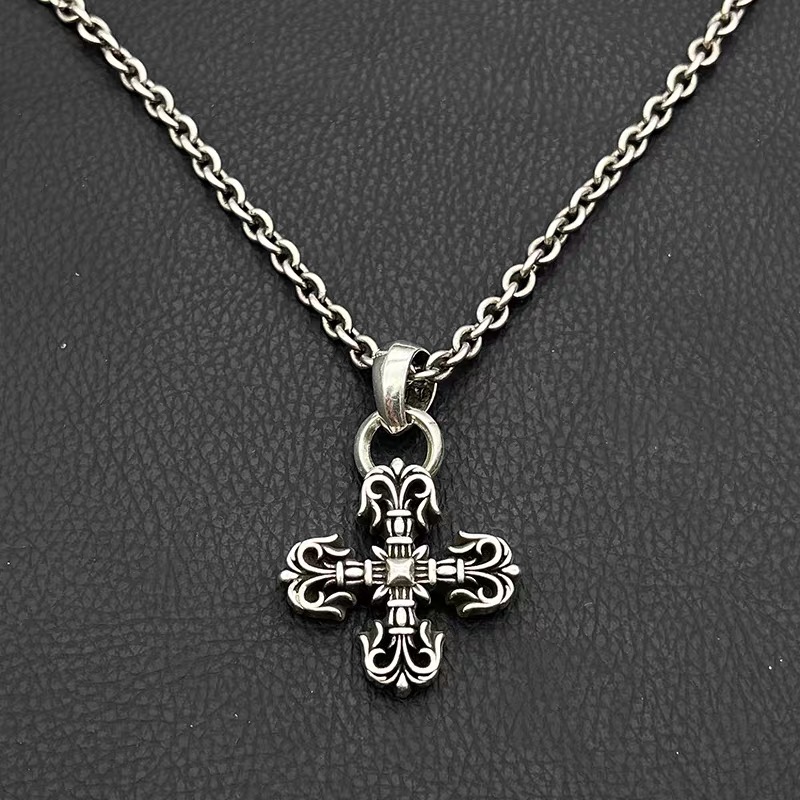NO:583342,Decorated with Qianxi retro square flame cross necklace European and American hip-hop personality pendant classic trendy brand men, jewelry boutique, necklace19860909饰仟禧复古方块火焰十字架项链欧美嘻哈个性吊坠经典款潮牌男士,饰品精品,necklace,Jewelry