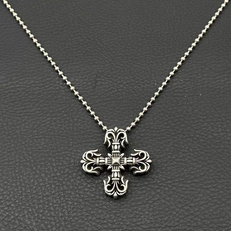 NO:583294,Decorating Qianxi's high-end niche retro square flame cross necklace men's and women's hip-hop versatile pendant classic model, jewelry boutique, necklace19860909饰仟禧高级感小众复古方火焰十字架项链男女嘻哈百搭吊坠经典款,饰品精品,necklace,Jewelry
