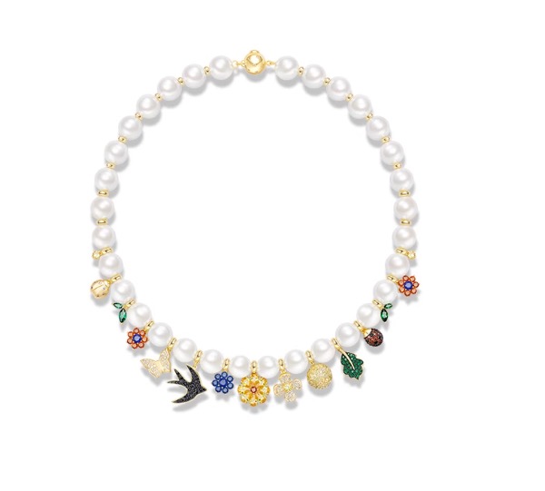 NO:583304,V gold material, what kind of French style, shell beads jewelry set, cross-border hot style full-studded zircon tassel earrings, bracelet, necklace for women, jewelry boutique, necklace, bracelet19860909V金材质何方法式鸟语花香 贝珠首饰套装 跨境爆款满镶锆石流苏耳饰手链项链女,饰品精品,necklace,bracelet,Jewelry