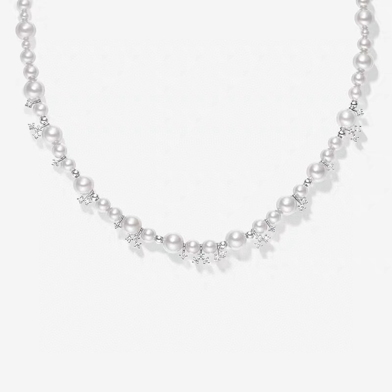 NO:583306,V gold material Ma Sichun's same style HEFANG He Fang Bubble Nebula Necklace Black Light Luxury Elegant Female Flower Shao 7 Clavicle Chain, Boutique Jewelry, Necklace19860909V金材质马思纯同款HEFANG何方气泡星云项链黑色轻奢优雅女花少7锁骨链,饰品精品,necklace,Jewelry