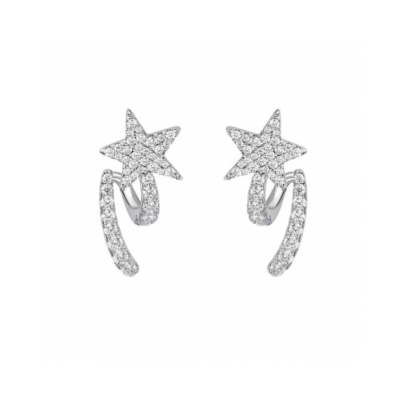 NO:575709,V gold material HEFANG meteor streamer earrings silver needles, jewelry boutique, earrings19860909V金材质HEFANG何方流星飘带耳钉耳环 银针,饰品精品,earrings,Jewelry