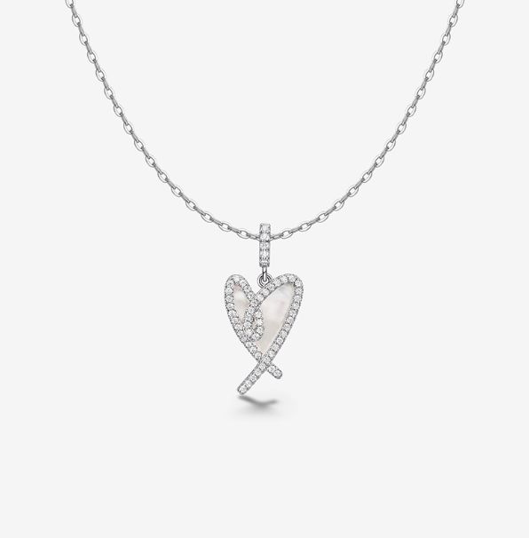 NO:575715,V gold material [new product] HEFANG He Fang jewelry heart-pounding necklace clavicle chain jewelry light luxury elegant birthday gift, jewelry boutique, necklace19860909V金材质[新品]HEFANG何方珠宝怦然心动项链锁骨链饰品轻奢优雅生日礼物,饰品精品,necklace,Jewelry