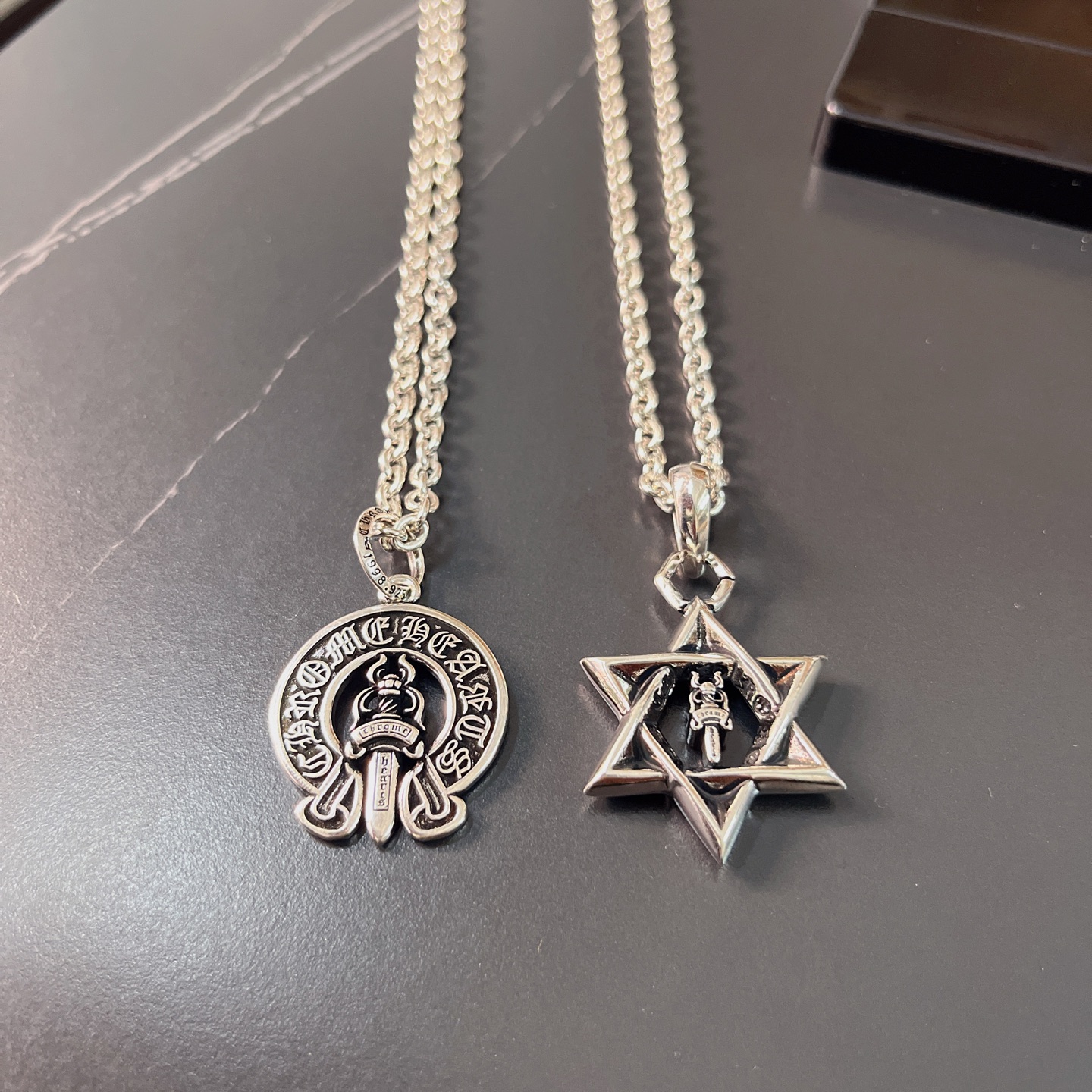 NO:641659,Chrome Hearts Beautiful Bracelet Necklace Really Beautiful ~ Size 60, Fine Jewelry, Chrome Hearts, Necklace, Bracelet19860909克罗心 绝美手链项链 真的好好看～ 尺寸60,饰品精品,chrome hearts,necklace,bracelet,Jewelry