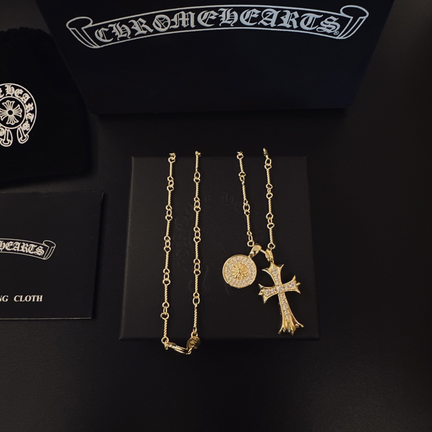 NO:922298,So handsome, the latest Chrome Hearts. No explosions, no hair. Factory direct sales. Original one-to-one replica. Chrome Hearts Necklace, fine jewelry, chrome hearts, necklace.19860909太帅爆了最新款克罗心 不爆不发 厂家直销 原版一比一复刻 克罗心项链,饰品精品,chrome hearts,necklace,Jewelry
