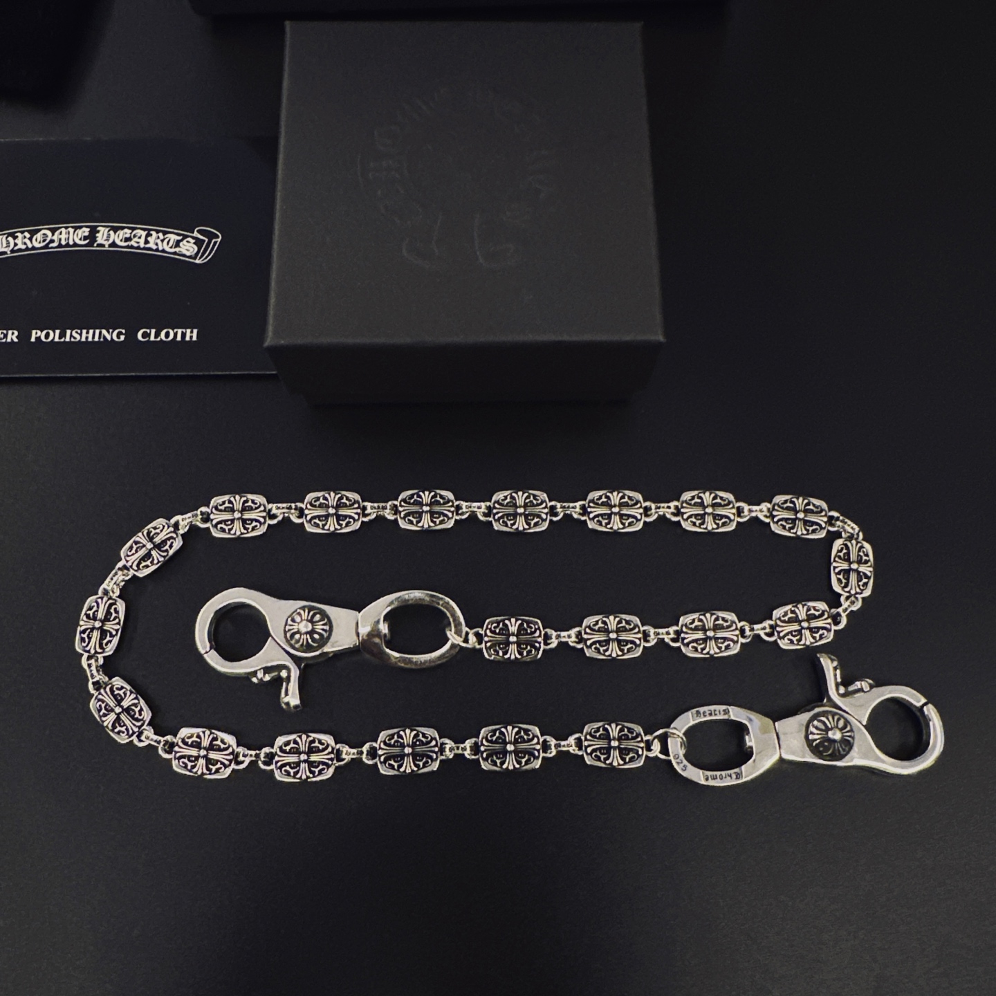 NO:664901,Chrome Hearts double lobster button cross pants chain bag chain, jewelry boutique, chrome hearts, chrome hearts19860909Chrome Hearts克罗心 双龙虾扣头十字裤链包包链,饰品精品,chrome hearts,chrome hearts,Jewelry