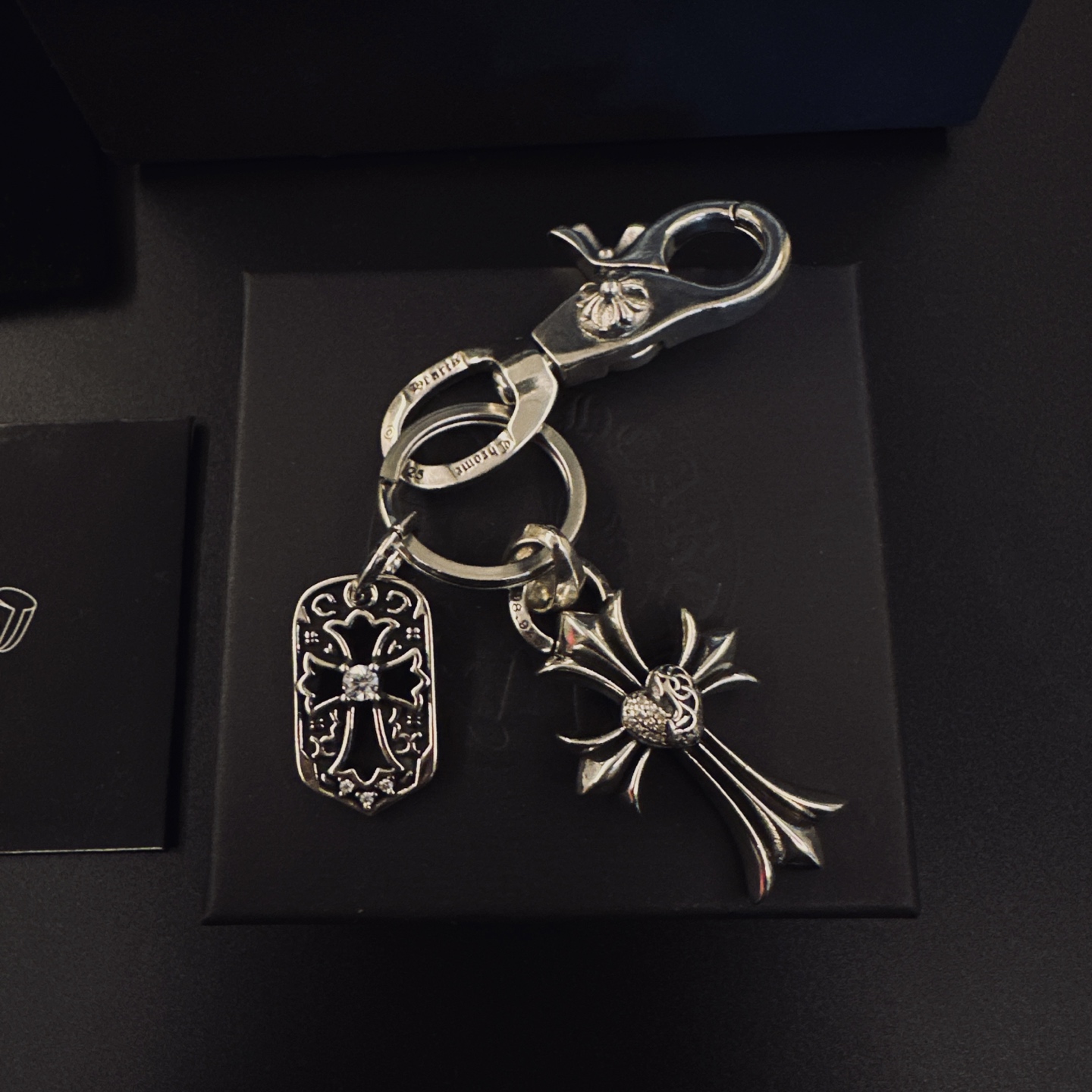 NO:678050,chrome hearts keychain, jewelry boutique, chrome hearts, keychain19860909克罗心钥匙扣,饰品精品,chrome hearts,keychain,Jewelry