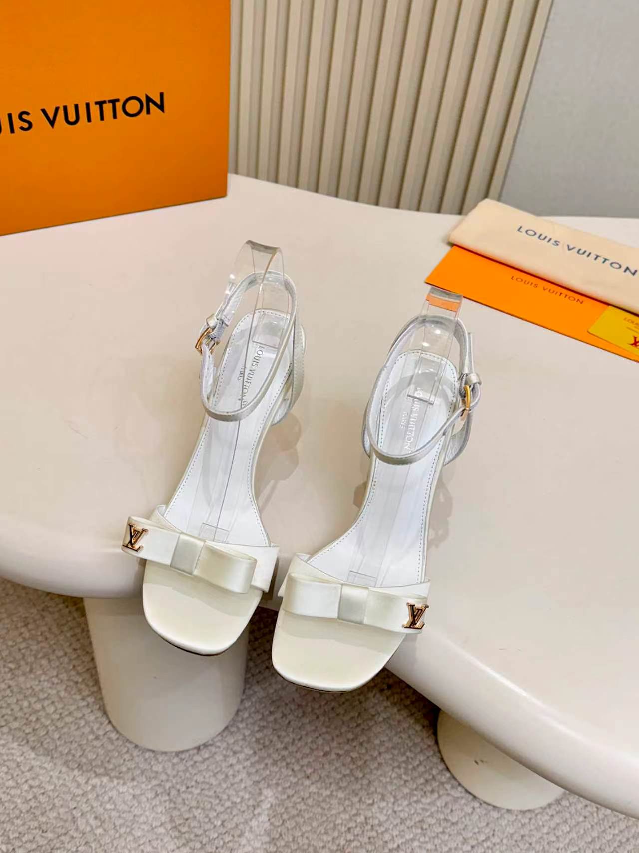 LV Style Brown Leather Women's Shoes Lookbook Reference image 1