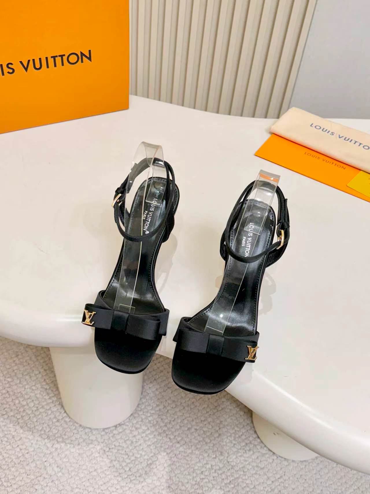 LV Style Brown Leather Women's Shoes Lookbook Reference image 2