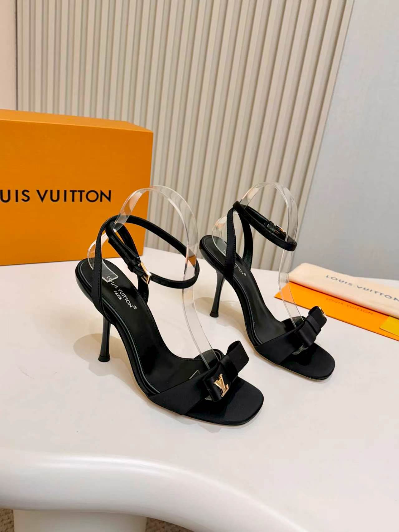 LV Style Brown Leather Women's Shoes Lookbook Reference image 1