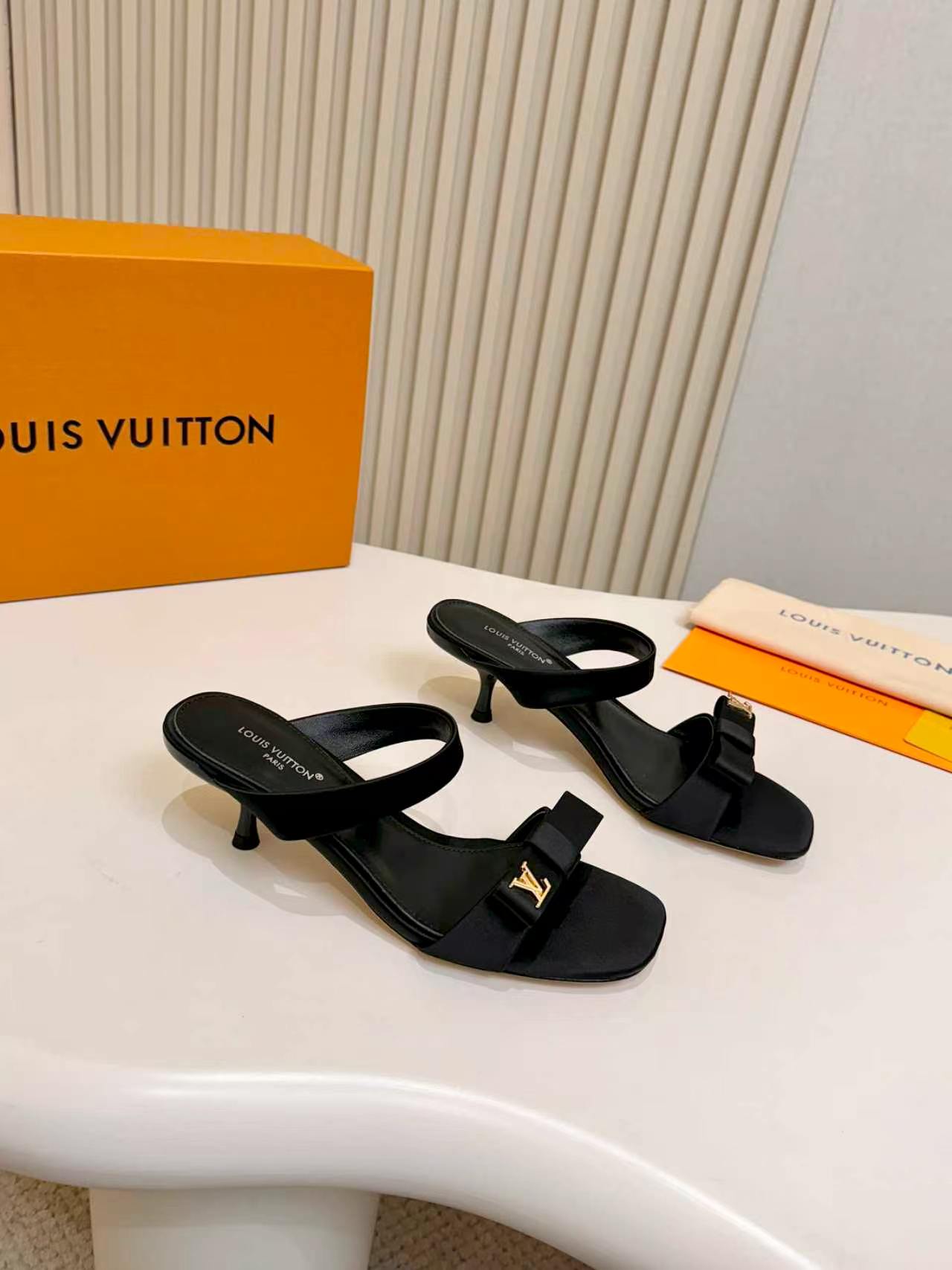 LV Style Brown Leather Women's Shoes Lookbook Reference image 1